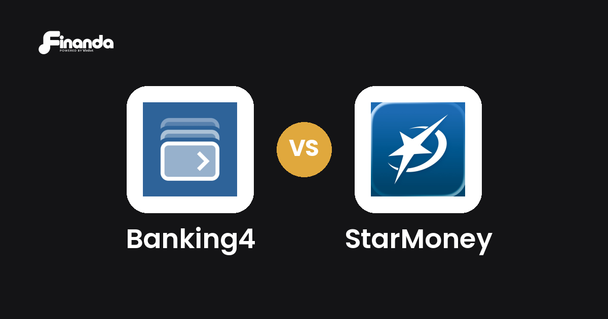 Banking4 und StarMoney im Vergleich: Finanzmanager-Test 2026 mit Testergebnis, Gebühren und Funktionen auf finanda