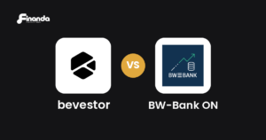 bevestor und BW-Bank ON im Vergleich: Robo-Advisor-Test 2026 mit Testergebnis, Gebühren und Funktionen auf finanda