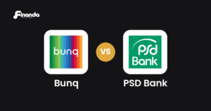 Bunq und PSD Bank im Vergleich: Banking-App-Test 2026 mit Testergebnis, Gebühren und Funktionen auf finanda