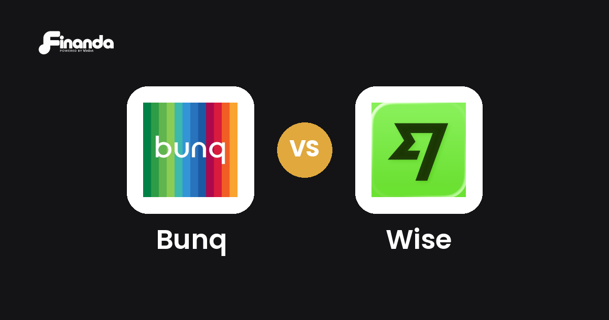Bunq und Wise im Vergleich: Banking-App-Test 2026 mit Testergebnis, Gebühren und Funktionen auf finanda