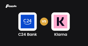 C24 Bank und Klarna im Vergleich: Banking-App-Test 2026 mit Testergebnis, Gebühren und Funktionen auf finanda