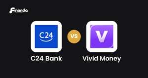 C24 Bank und Vivid Money im Vergleich: Banking-App-Test 2026 mit Testergebnis, Gebühren und Funktionen auf finanda