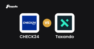 CHECK24 und Taxando im Vergleich: Steuer-App-Test 2026 mit Testergebnis, Gebühren und Funktionen auf finanda