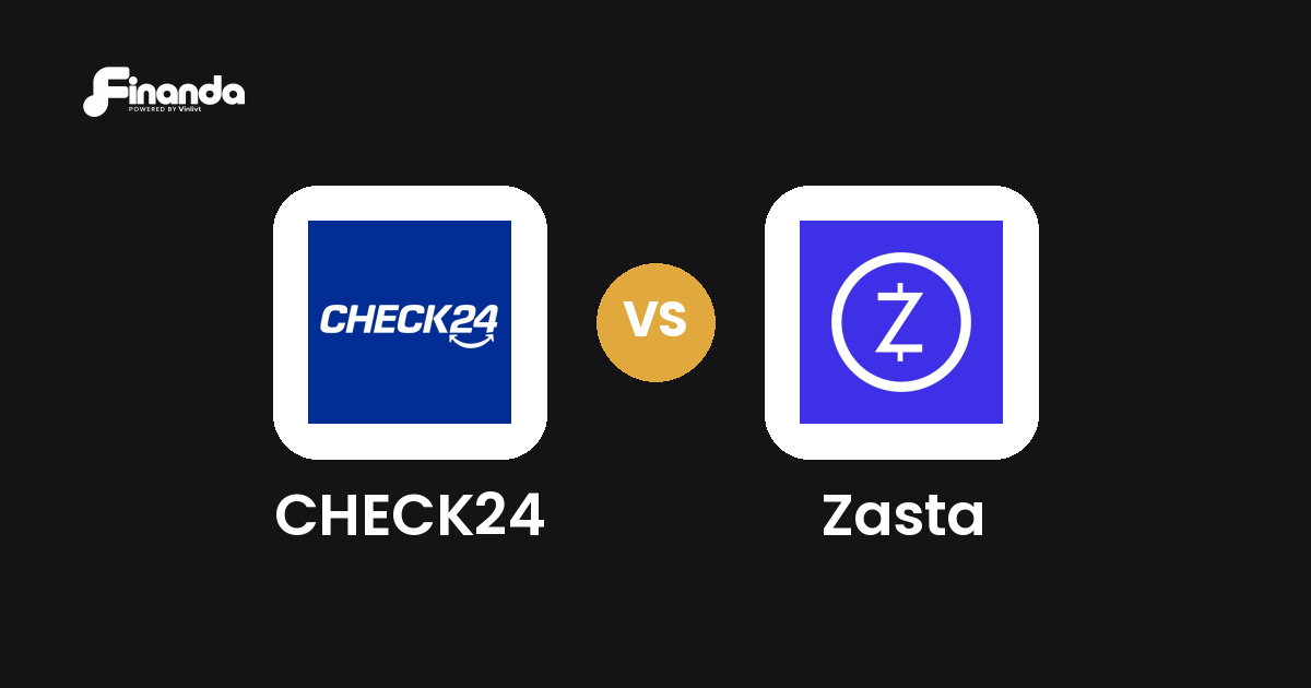 CHECK24 und Zasta im Vergleich: Steuer-App-Test 2026 mit Testergebnis, Gebühren und Funktionen auf finanda