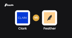 Clark und Feather im Vergleich: Versicherungs-App-Test 2026 mit Testergebnis, Gebühren und Funktionen auf finanda