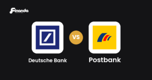 Deutsche Bank und Postbank im Vergleich: Banking-App-Test 2026 mit Testergebnis, Gebühren und Funktionen auf finanda