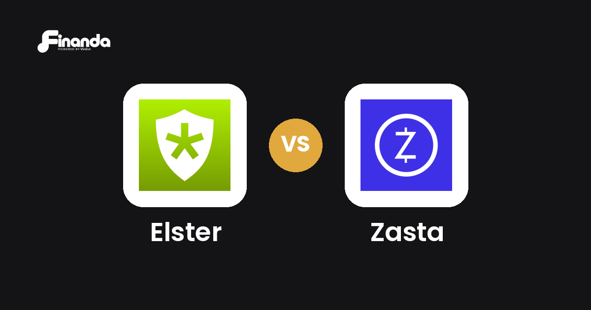Elster und Zasta im Vergleich: Steuer-App-Test 2026 mit Testergebnis, Gebühren und Funktionen auf finanda