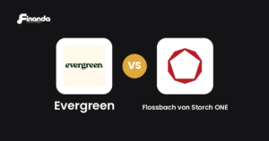 Evergreen und Flossbach von Storch ONE im Vergleich: Robo-Advisor-Test 2026 mit Testergebnis, Gebühren und Funktionen auf finanda