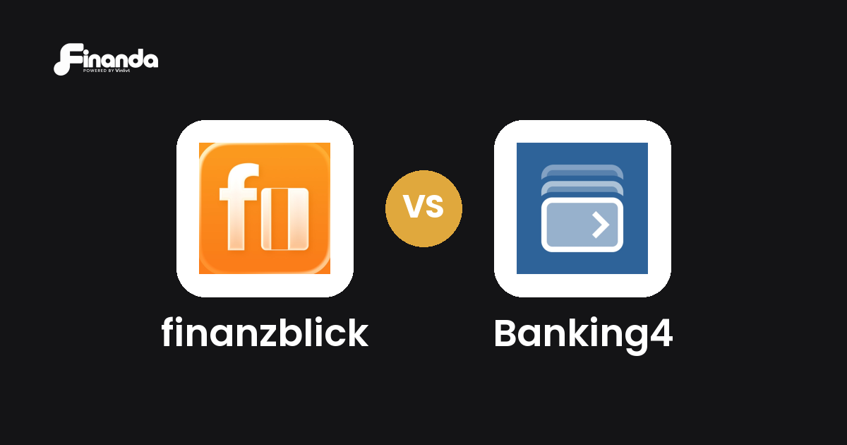 finanzblick und Banking4 im Vergleich: Finanzmanager-Test 2026 mit Testergebnis, Gebühren und Funktionen auf finanda