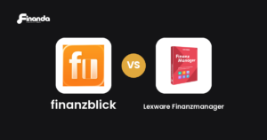 finanzblick und Lexware Finanzmanager im Vergleich: Finanzmanager-Test 2026 mit Testergebnis, Gebühren und Funktionen auf finanda
