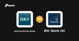 Gerd Kommer Robo und BW-Bank ON im Vergleich: Robo-Advisor-Test 2026 mit Testergebnis, Gebühren und Funktionen auf finanda
