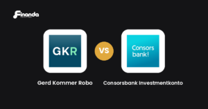 Gerd Kommer Robo und Consorsbank Investmentkonto im Vergleich: Robo-Advisor-Test 2026 mit Testergebnis, Gebühren und Funktionen auf finanda