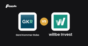 Gerd Kommer Robo und willbe Invest im Vergleich: Robo-Advisor-Test 2026 mit Testergebnis, Gebühren und Funktionen auf finanda