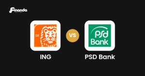 ING und PSD Bank im Vergleich: Banking-App-Test 2026 mit Testergebnis, Gebühren und Funktionen auf finanda