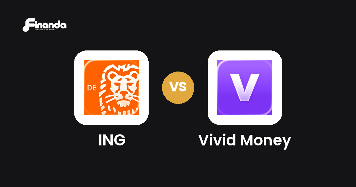 ING und Vivid Money im Vergleich: Banking-App-Test 2026 mit Testergebnis, Gebühren und Funktionen auf finanda