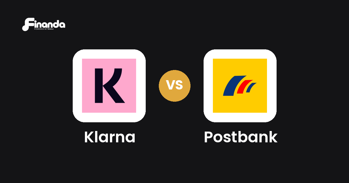 Klarna und Postbank im Vergleich: Banking-App-Test 2026 mit Testergebnis, Gebühren und Funktionen auf finanda