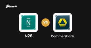 N26 und Commerzbank im Vergleich: Banking-App-Test 2026 mit Testergebnis, Gebühren und Funktionen auf finanda