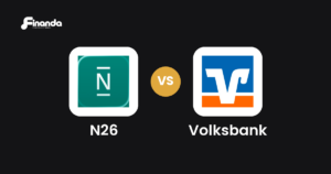 N26 und Volksbank im Vergleich: Banking-App-Test 2026 mit Testergebnis, Gebühren und Funktionen auf finanda