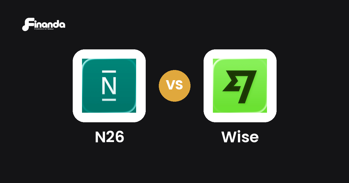 N26 und Wise im Vergleich: Banking-App-Test 2026 mit Testergebnis, Gebühren und Funktionen auf finanda