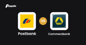 Postbank und Commerzbank im Vergleich: Banking-App-Test 2026 mit Testergebnis, Gebühren und Funktionen auf finanda