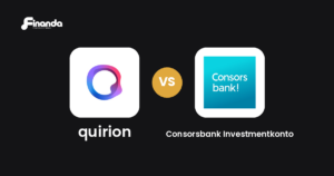 quirion und Consorsbank Investmentkonto im Vergleich: Robo-Advisor-Test 2026 mit Testergebnis, Gebühren und Funktionen auf finanda