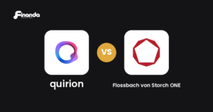 quirion und Flossbach von Storch ONE im Vergleich: Robo-Advisor-Test 2026 mit Testergebnis, Gebühren und Funktionen auf finanda