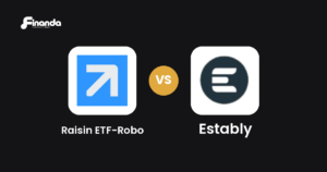 Raisin ETF-Robo und Estably im Vergleich: Robo-Advisor-Test 2026 mit Testergebnis, Gebühren und Funktionen auf finanda