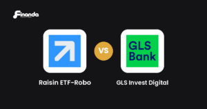 Raisin ETF-Robo und GLS Invest Digital im Vergleich: Robo-Advisor-Test 2026 mit Testergebnis, Gebühren und Funktionen auf finanda
