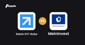 Raisin ETF-Robo und MeinInvest im Vergleich: Robo-Advisor-Test 2026 mit Testergebnis, Gebühren und Funktionen auf finanda