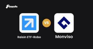 Raisin ETF-Robo und Monviso im Vergleich: Robo-Advisor-Test 2026 mit Testergebnis, Gebühren und Funktionen auf finanda