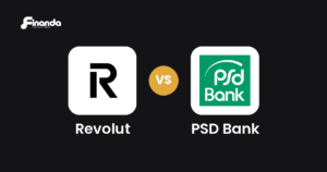 Revolut und PSD Bank im Vergleich: Banking-App-Test 2026 mit Testergebnis, Gebühren und Funktionen auf finanda