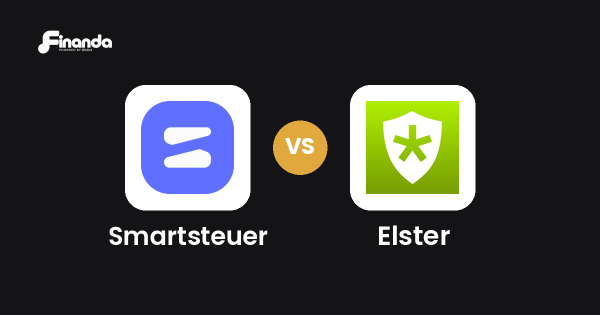 Smartsteuer und Elster im Vergleich: Steuer-App-Test 2026 mit Testergebnis, Gebühren und Funktionen auf finanda