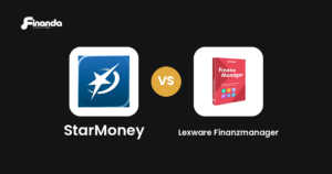 StarMoney und Lexware Finanzmanager im Vergleich: Finanzmanager-Test 2026 mit Testergebnis, Gebühren und Funktionen auf finanda