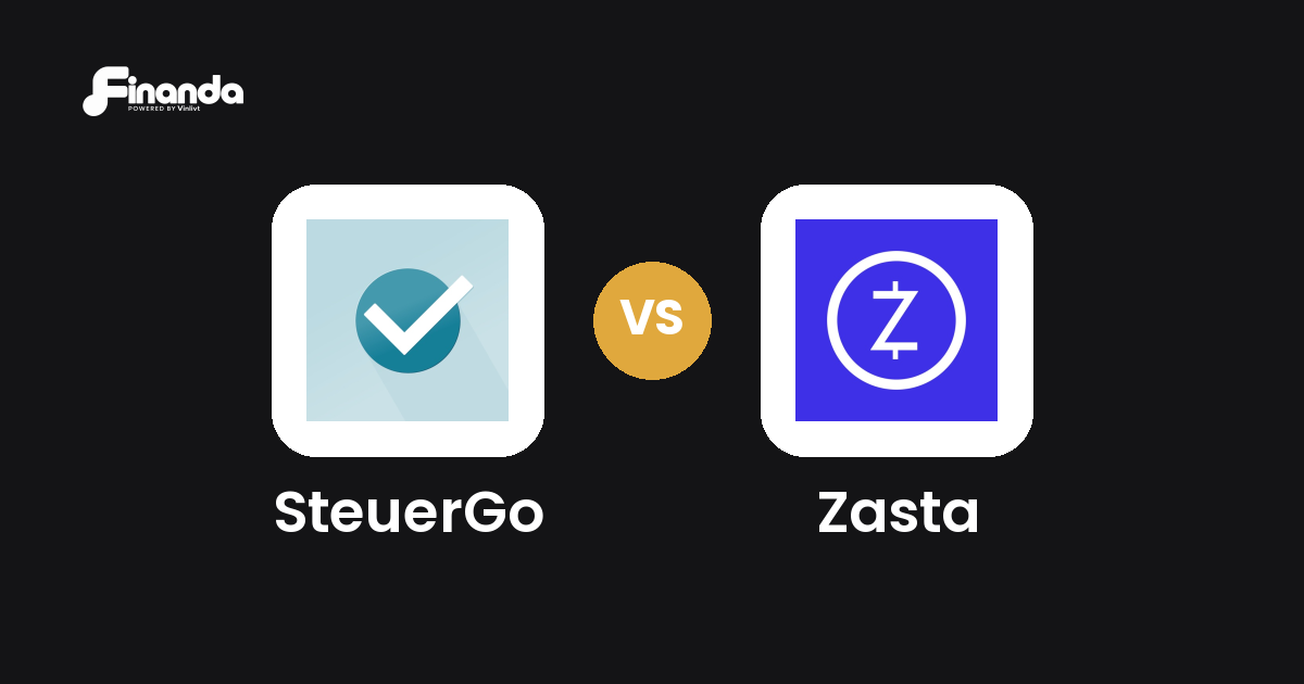 SteuerGo und Zasta im Vergleich: Steuer-App-Test 2026 mit Testergebnis, Gebühren und Funktionen auf finanda