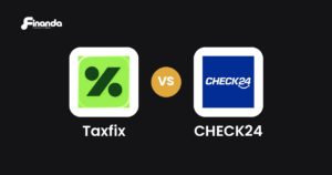 Taxfix und CHECK24 im Vergleich: Steuer-App-Test 2026 mit Testergebnis, Gebühren und Funktionen auf finanda