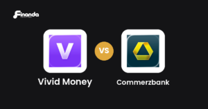 Vivid Money und Commerzbank im Vergleich: Banking-App-Test 2026 mit Testergebnis, Gebühren und Funktionen auf finanda