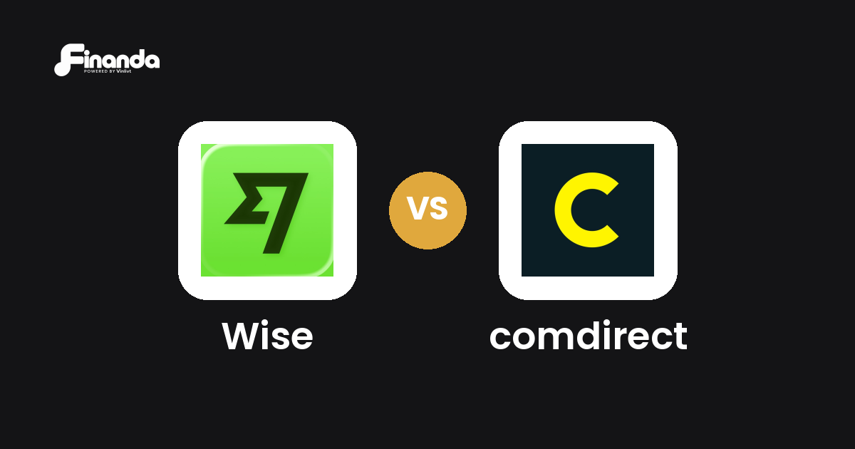 Wise und comdirect im Vergleich: Banking-App-Test 2026 mit Testergebnis, Gebühren und Funktionen auf finanda