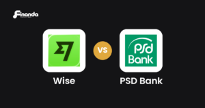 Wise und PSD Bank im Vergleich: Banking-App-Test 2026 mit Testergebnis, Gebühren und Funktionen auf finanda