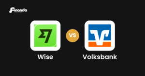 Wise und Volksbank im Vergleich: Banking-App-Test 2026 mit Testergebnis, Gebühren und Funktionen auf finanda
