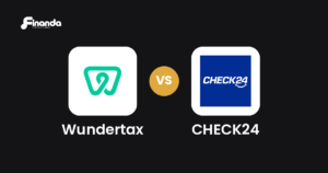 Wundertax und CHECK24 im Vergleich: Steuer-App-Test 2026 mit Testergebnis, Gebühren und Funktionen auf finanda